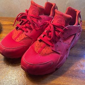 Nike Red Huaraches
